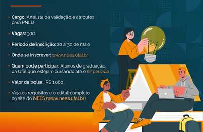 Nees abre editais com 600 vagas para seleção de bolsistas