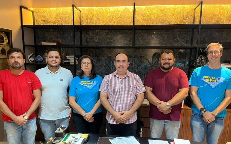 Crea-AL e Prefeitura de Junqueiro assinam Termo de Cooperação Técnica de fiscalização conjunta