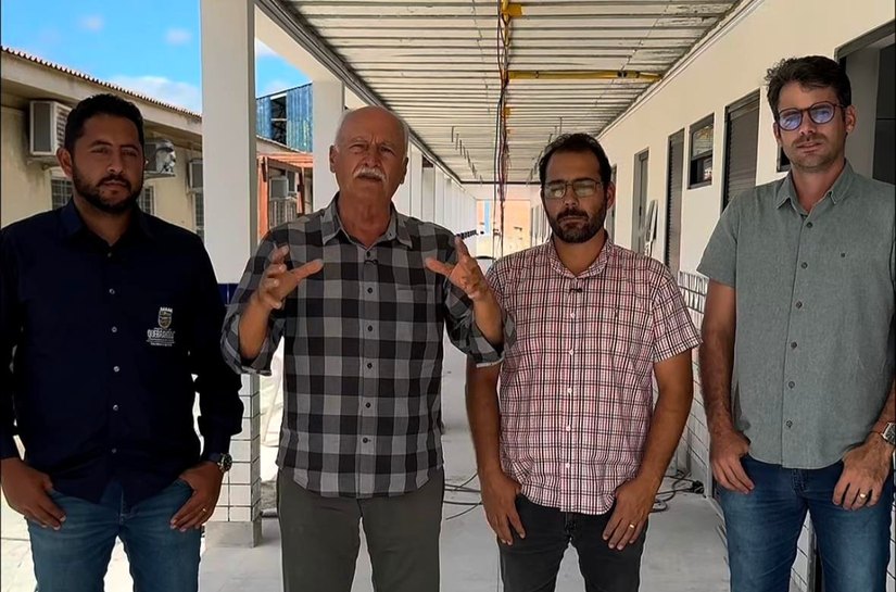 Manoel Tenório destaca organização financeira ao vistoriar obra de R$ 1 milhão em Quebrangulo