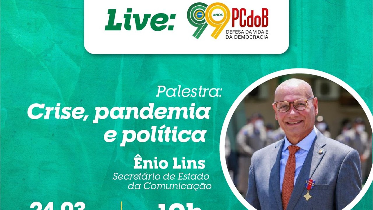 PCdoB fará atos virtuais para comemorar seus 99 anos