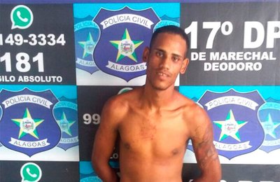 Jovem é preso com drogas e arma de fogo em Marechal Deodoro