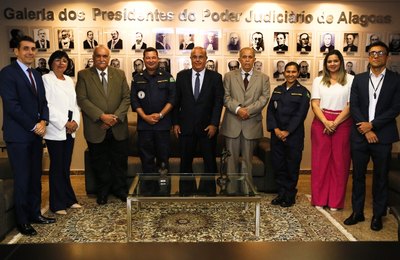 Judiciário doa computadores para a Capitania dos Portos de Alagoas