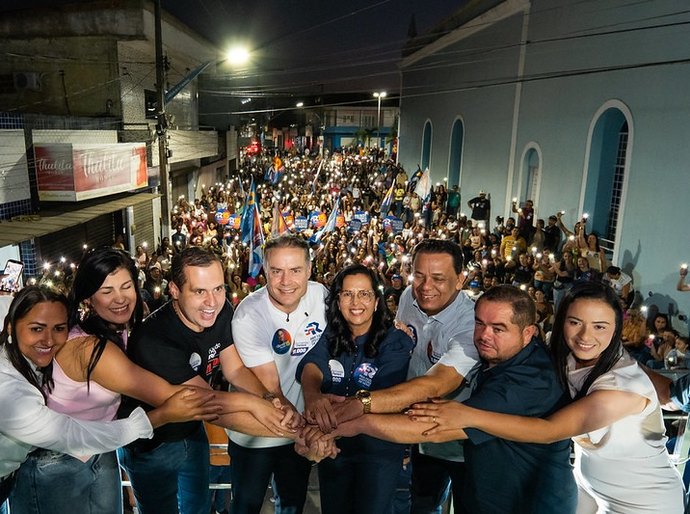 Edilza Alves e Fernando Pereira declaram apoio a Renan Filho em Lagoa da Canoa