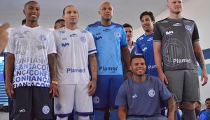 Novos uniforme do Confiança / Foto: Assessoria de imprensa da Confiança