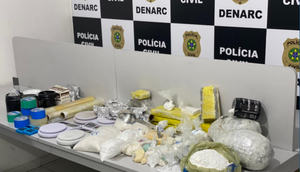Suspeito de tráfico é preso em flagrante com posse de entorpecentes