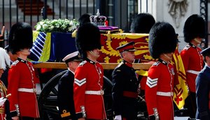 londres-cortejo-rainha-14092022105702451 / Foto: Sarah Meyssonnier/Reuters - 14.09.2022
