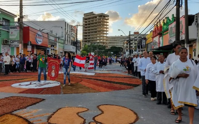 Ruas do Centro de Maceió serão interditadas para a procissão