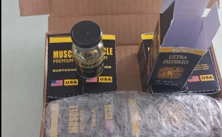 PF desmantela rede de comércio ilegal de anabolizantes em Arapiraca