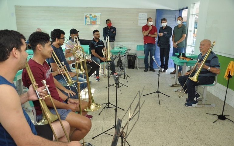 Traipu recebe Oficina Instrumental para Músicos de Bandas