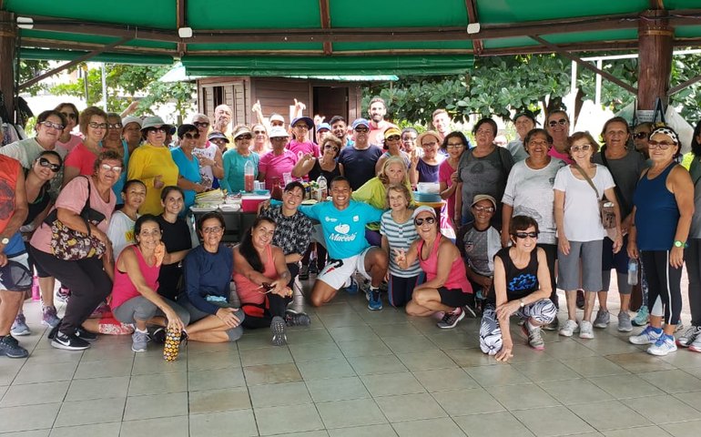 Usuários da Semelj participam de caminhada funcional