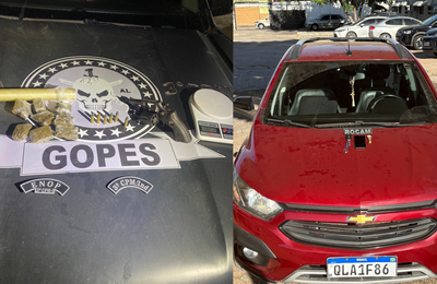 Polícia Militar registra prisões e apreensão de arma e drogas no interior