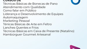 CURSOS DO FUNDAT / Foto: Fundat