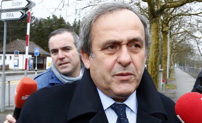 Platini foi detido nesta terça-feira na cidade de Nanterre, no subúrbio de Paris