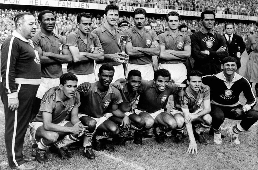 Do bebê alagoano ao soldado no Maracanazzo, o Velho Lobo seria campeão em 1958