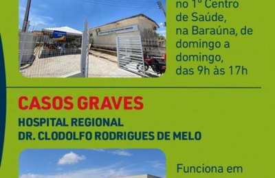 Centro de Triagem para Síndromes Gripais segue funcionando de domingo a domingo em Santana