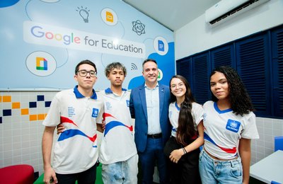 Governo de Alagoas entrega em Batalha a primeira Sala Google da rede pública estadual