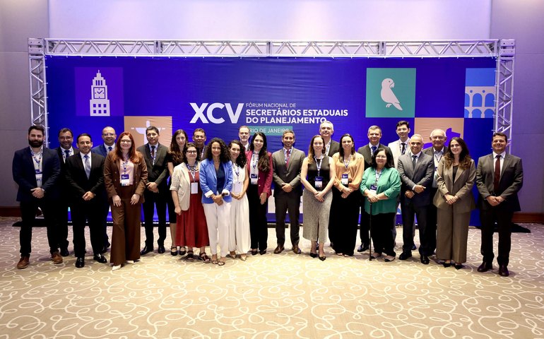 Seplag participa do XCV Fórum Nacional de Secretários Estaduais de Planejamento