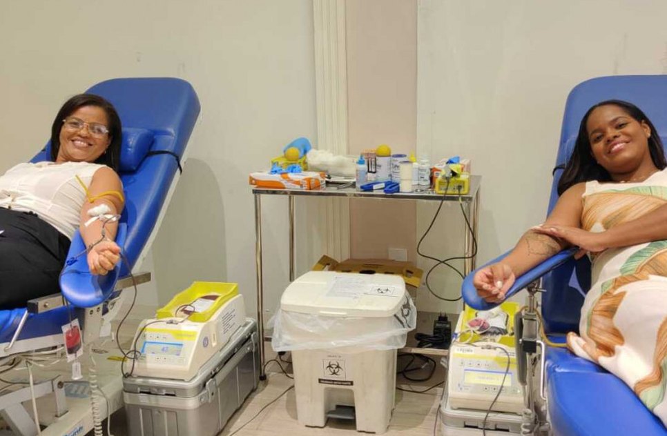 sangue doação / Foto: Fotos: Ascom/ FSPH