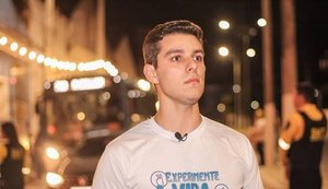 Caio Bebeto declarou que seguirá convencendo pessoas a votar em Flávio no segundo turno