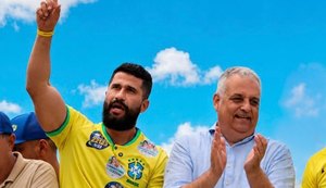 Fábio Costa e Alfredo Gaspar. / Foto: Assessoria.