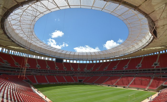 Estádio Nacional Mané Garrincha, em Brasília