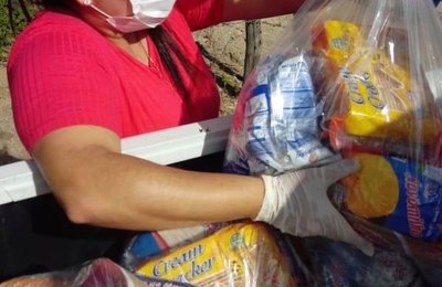 Prefeitura de Olho D´água Grande entrega cestas básicas para 800 famílias 