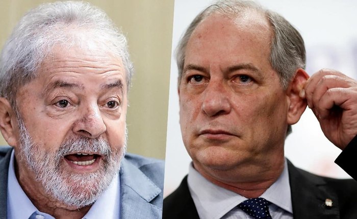 Lula e Ciro Gomes