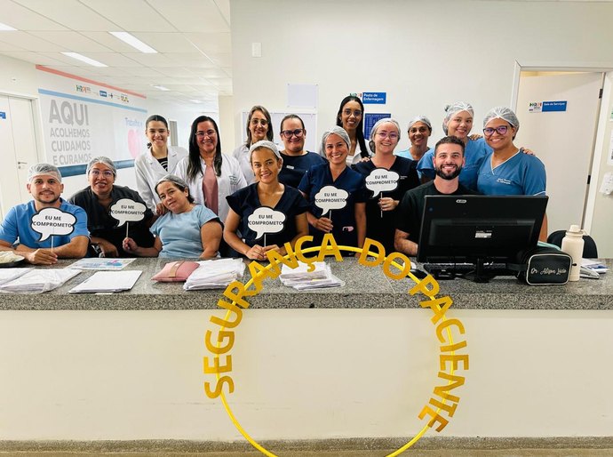 Hospital Regional de Palmeira dos Índios intensifica ações no Mês de Conscientização sobre Segurança do Paciente
