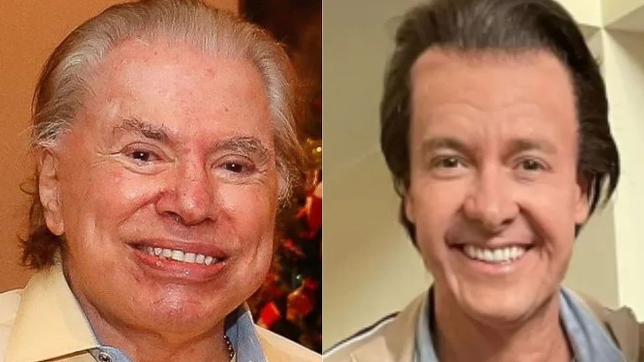 Rodrigo Faro aparece caracterizado como Silvio Santos para filme ‘O Sequestro’