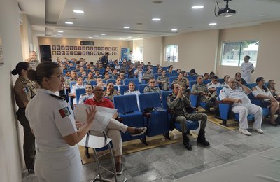 Diretoria de Saúde da PM realiza a 1ª Semana Interna de Prevenção de Acidentes do Trabalho