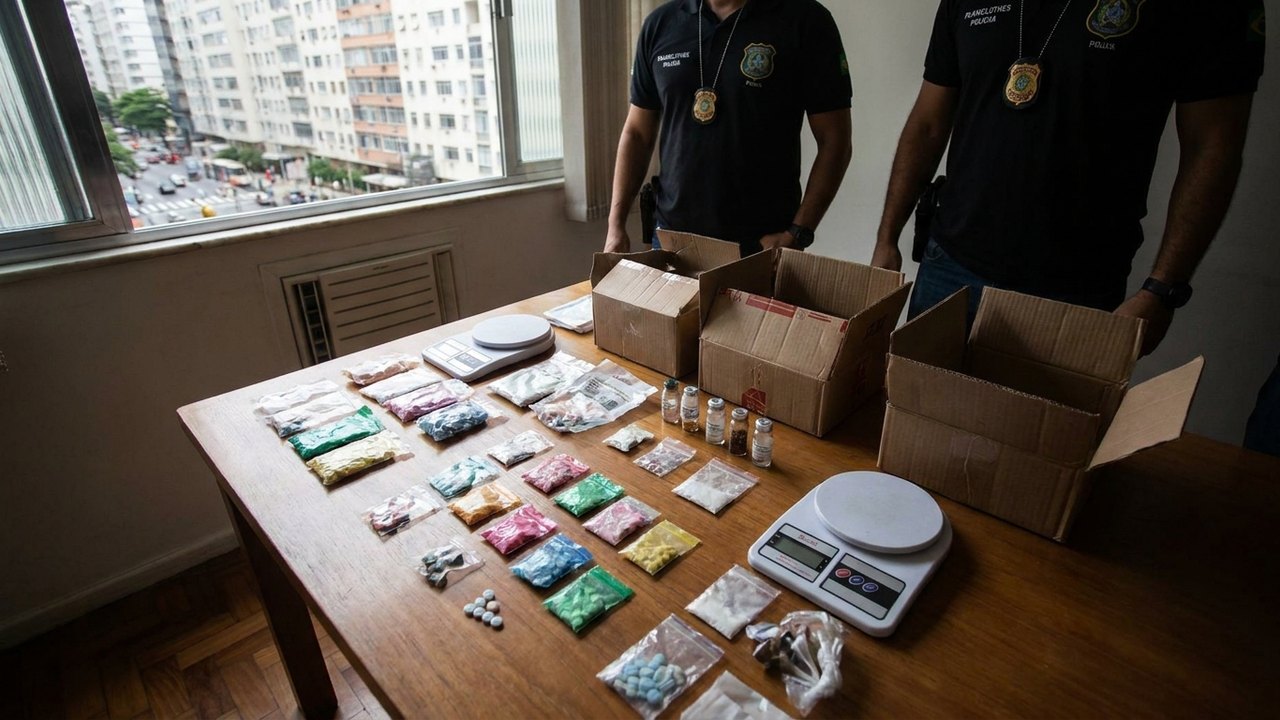 Polícia descobre delivery de drogas sintéticas em Copacabana; homem é preso