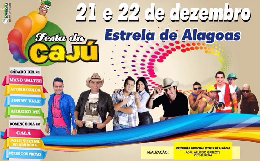 Prefeitura de Estrela de Alagoas resgata o Festival do Caju