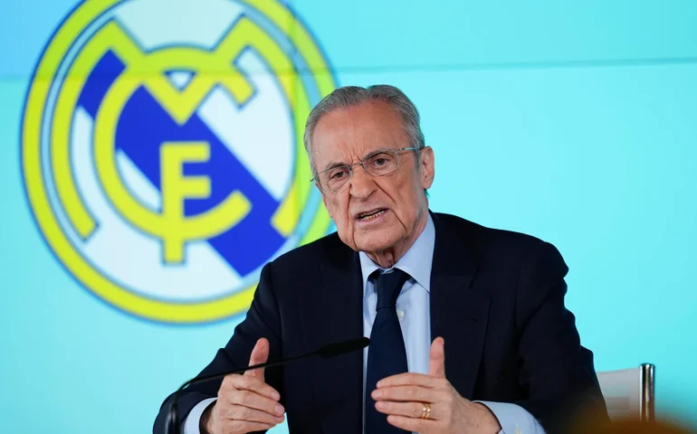 Presidente do Real Madrid faz comentário machista sobre jornalista