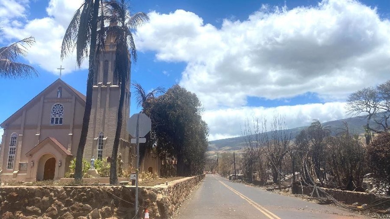 'Parece photoshopada': casa viraliza após ser poupada dos incêndios no Havaí