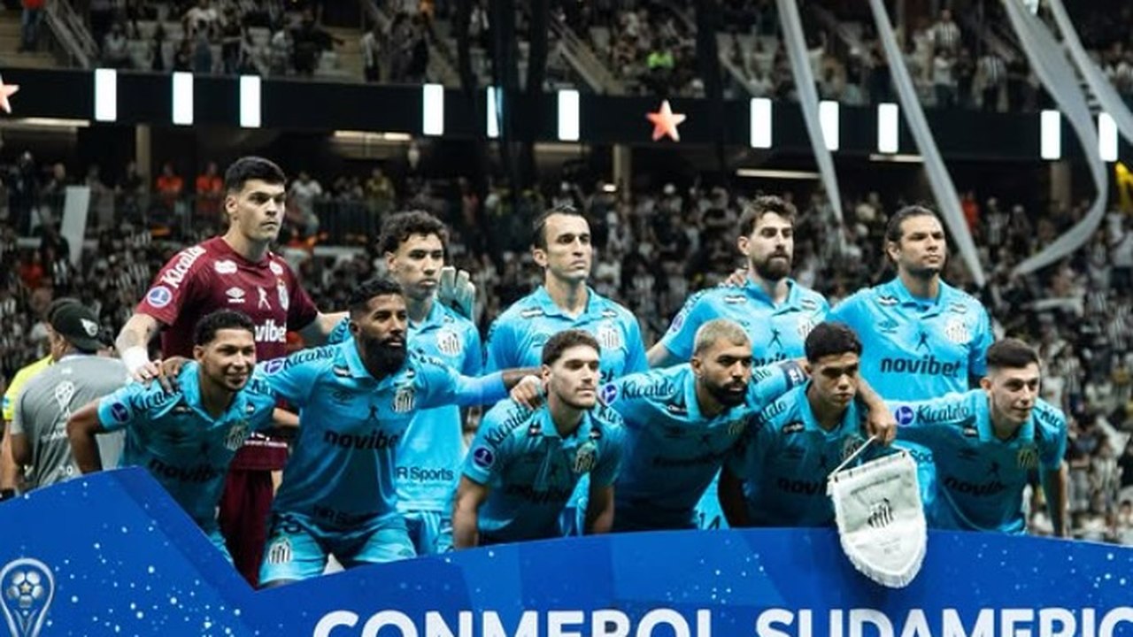 Santos perde para o Atlético-MG e é eliminado na Sul-Americana