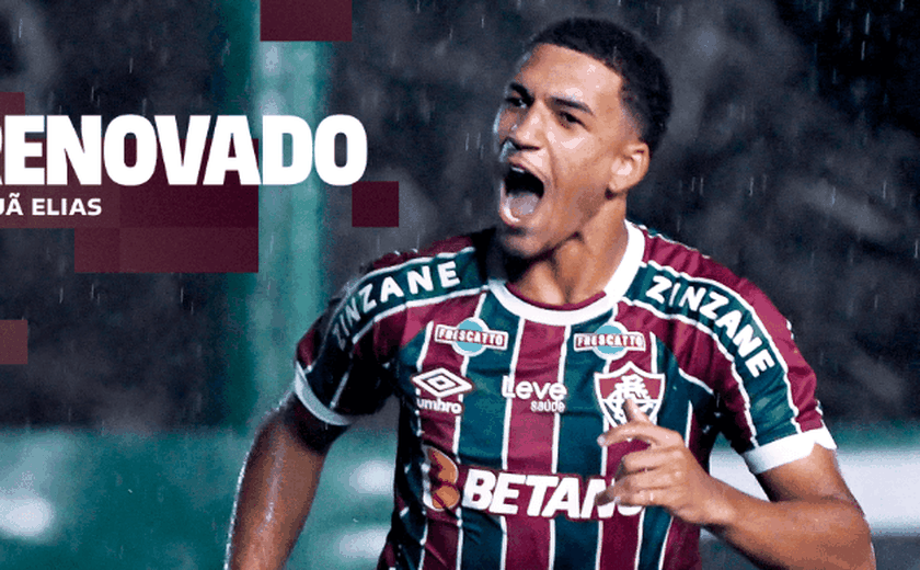 Fluminense renova com 'joia' de 18 anos e garante vínculo até 2029