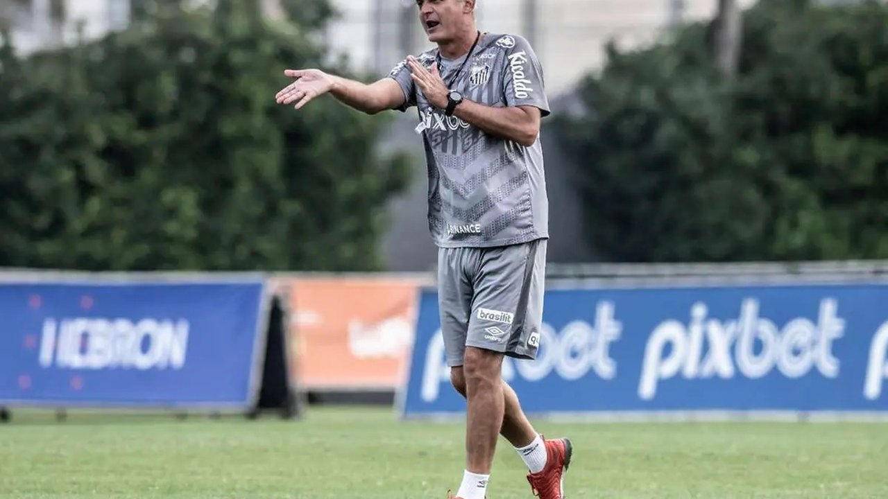 Santos joga mal, perde a primeira com Lisca e é ultrapassado pelo América-MG