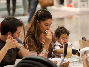 Hora do lanche!