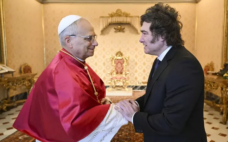 Porta-voz de Milei confirma viagem de Leão XIV à Argentina