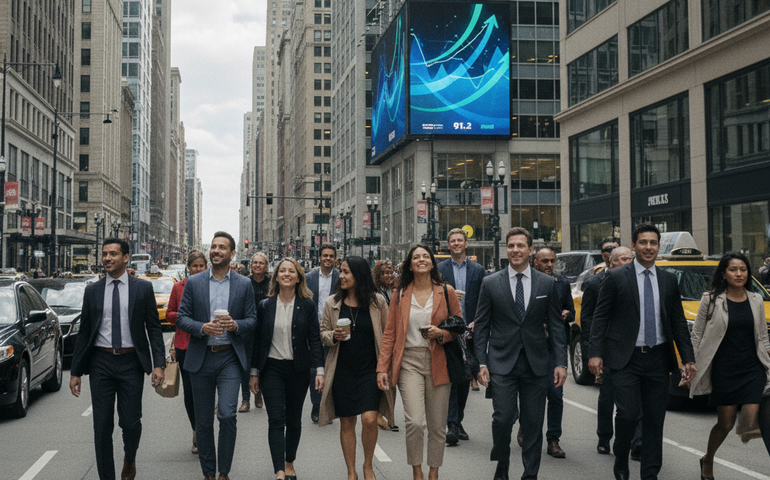 Confiança do consumidor dos EUA avança para 91,2 pontos em fevereiro