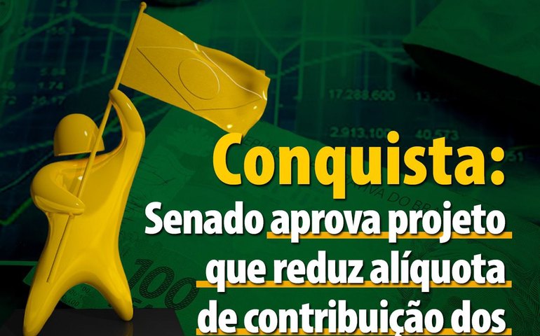 Conquista: Municípios terão redução de alíquota do INSS até 2027