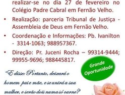 Assembleia de Deus em Fernão Velho realiza casamento coletivo