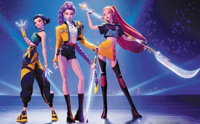 Fenômeno cultural 'Guerreiras do K-pop' vence dois Globos de Ouro