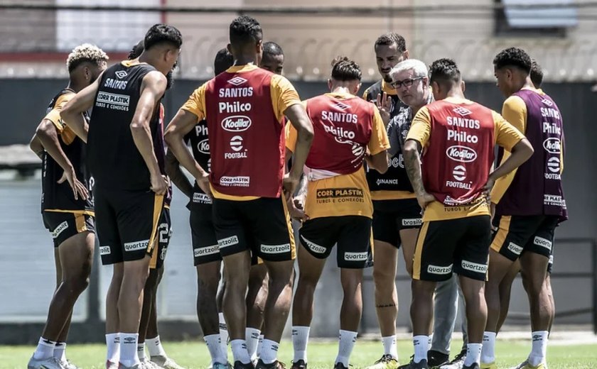 Jogadores do Santos prestam homenagens a Pelé na Vila: &#8216;O maior de todos&#8217;