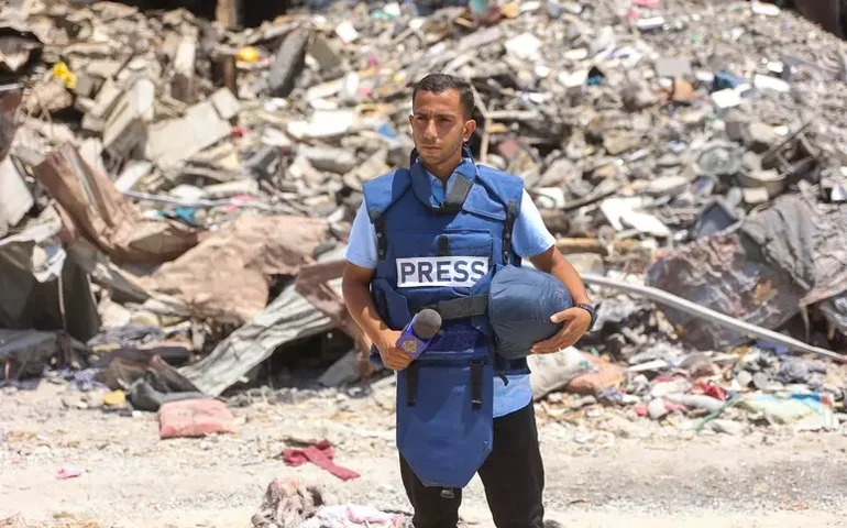 Israel é responsável por cerca de metade das mortes de jornalistas no mundo em 2025