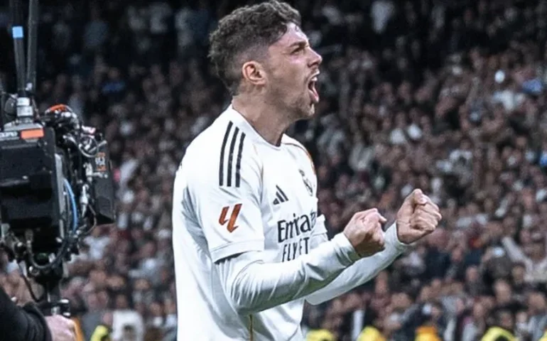 Mulher de Valverde revela conversa motivacional antes de hat-trick contra o City