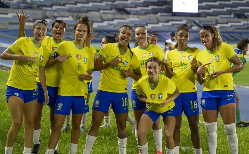 Seleção feminina sub-20 conquista título sul-americano antecipado