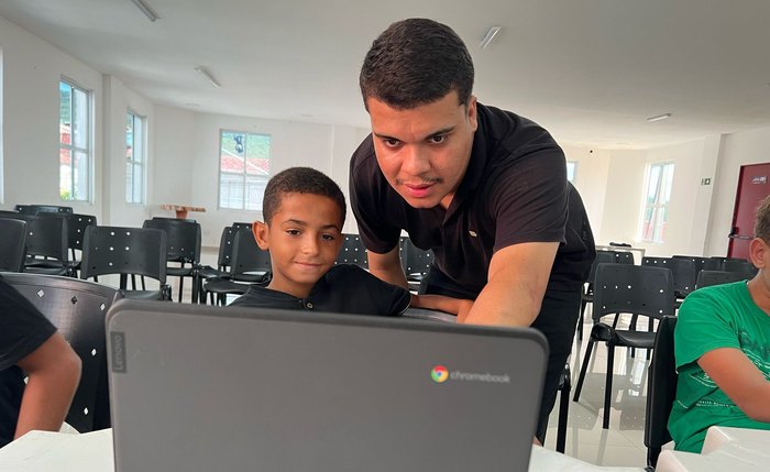 Estudantes das escolas municipais de Traipu participaram essa semana de mais uma Capacitação em Tecnologia Google