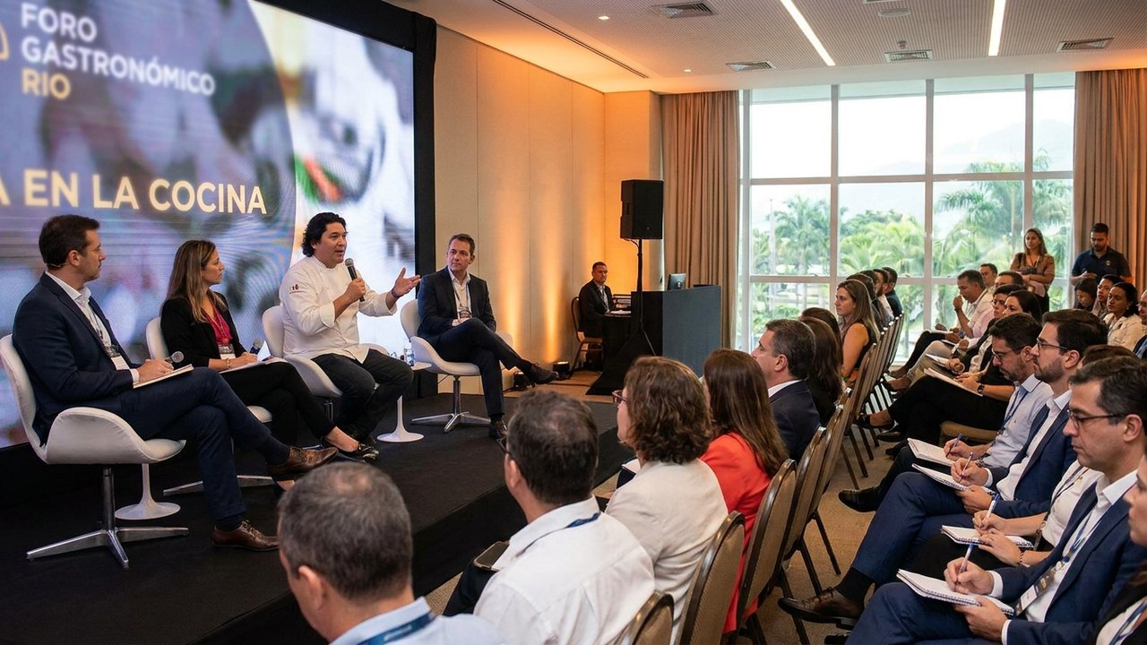 Rio ganha destaque gastronômico em fórum com Gastón Acurio e debate sobre IA nas cozinhas