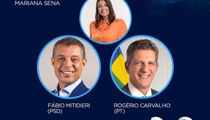 TV Atalaia promove debate com candidatos ao Governo de Sergipe nesta quinta-feira